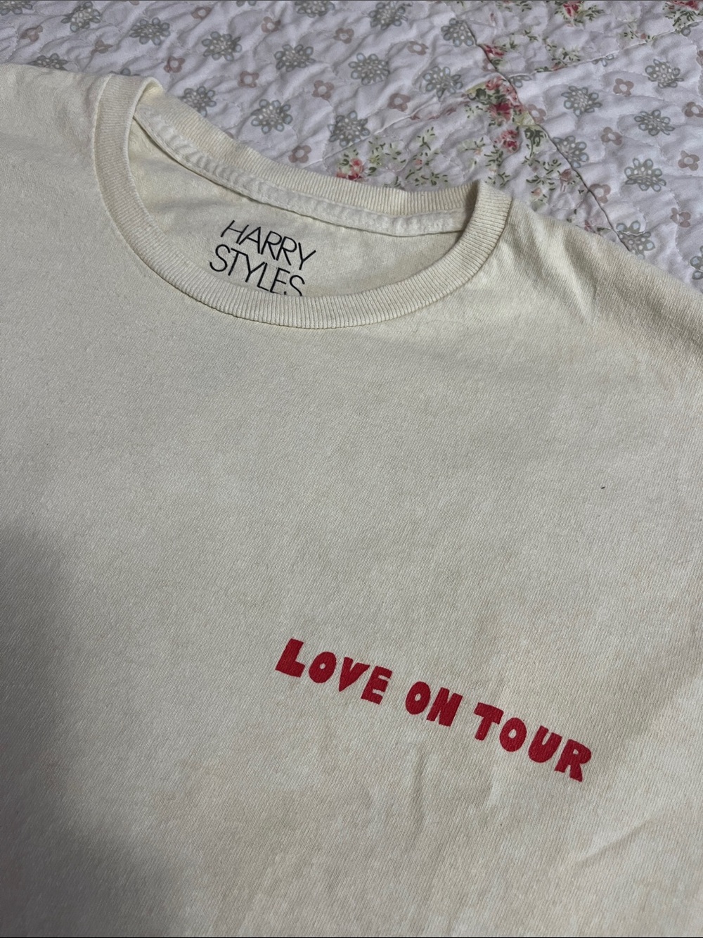 Harry Styles European  Love on Tour tshirt